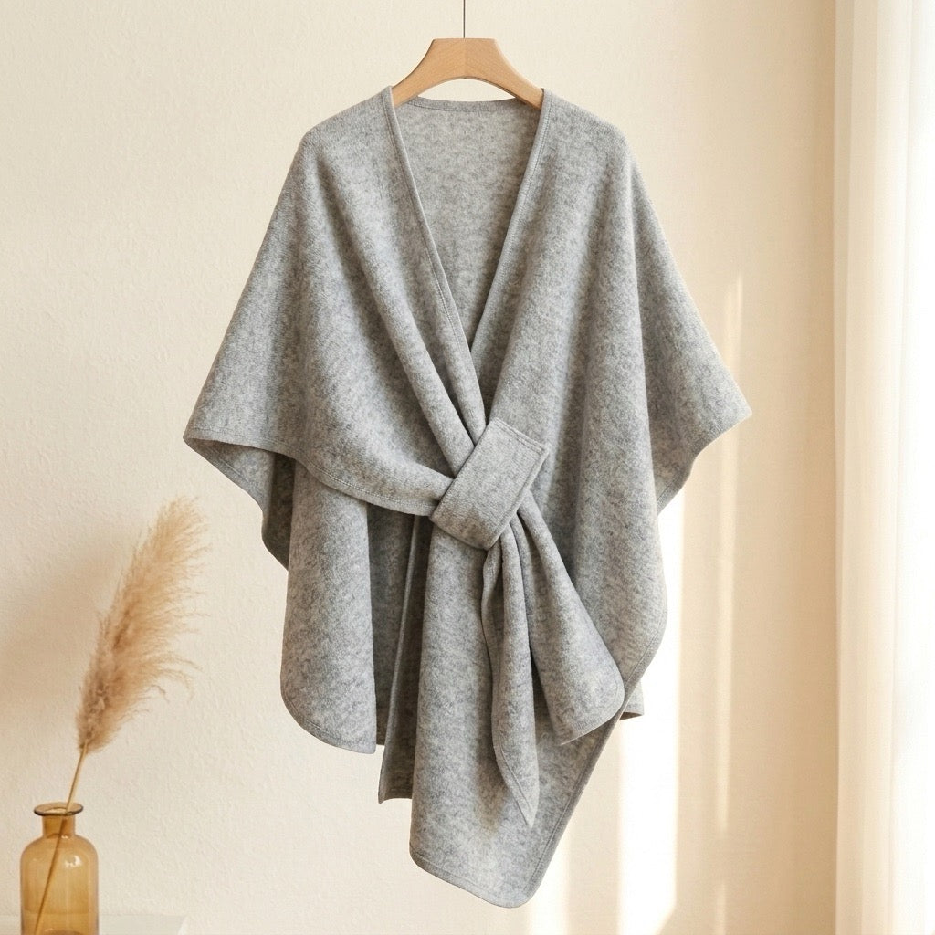 Écharpe Poncho Longue