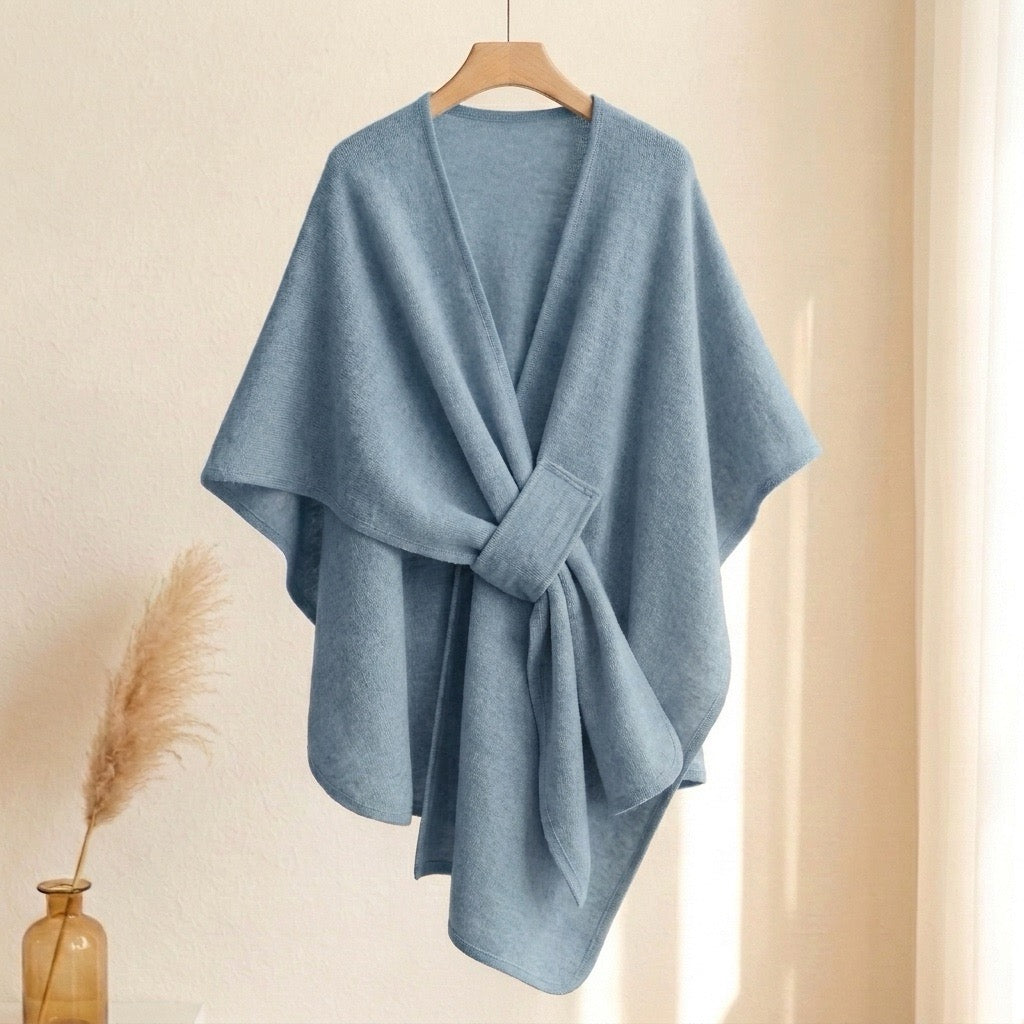 Écharpe Poncho Longue