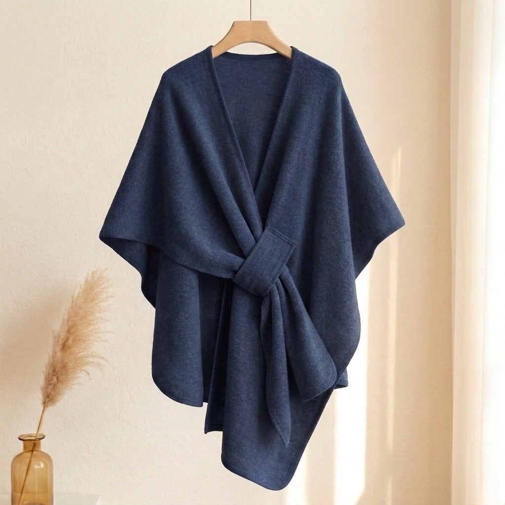 Écharpe Poncho Longue