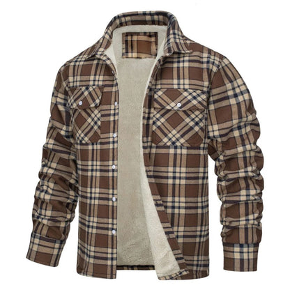 Armand | Veste Chaude à Carreaux