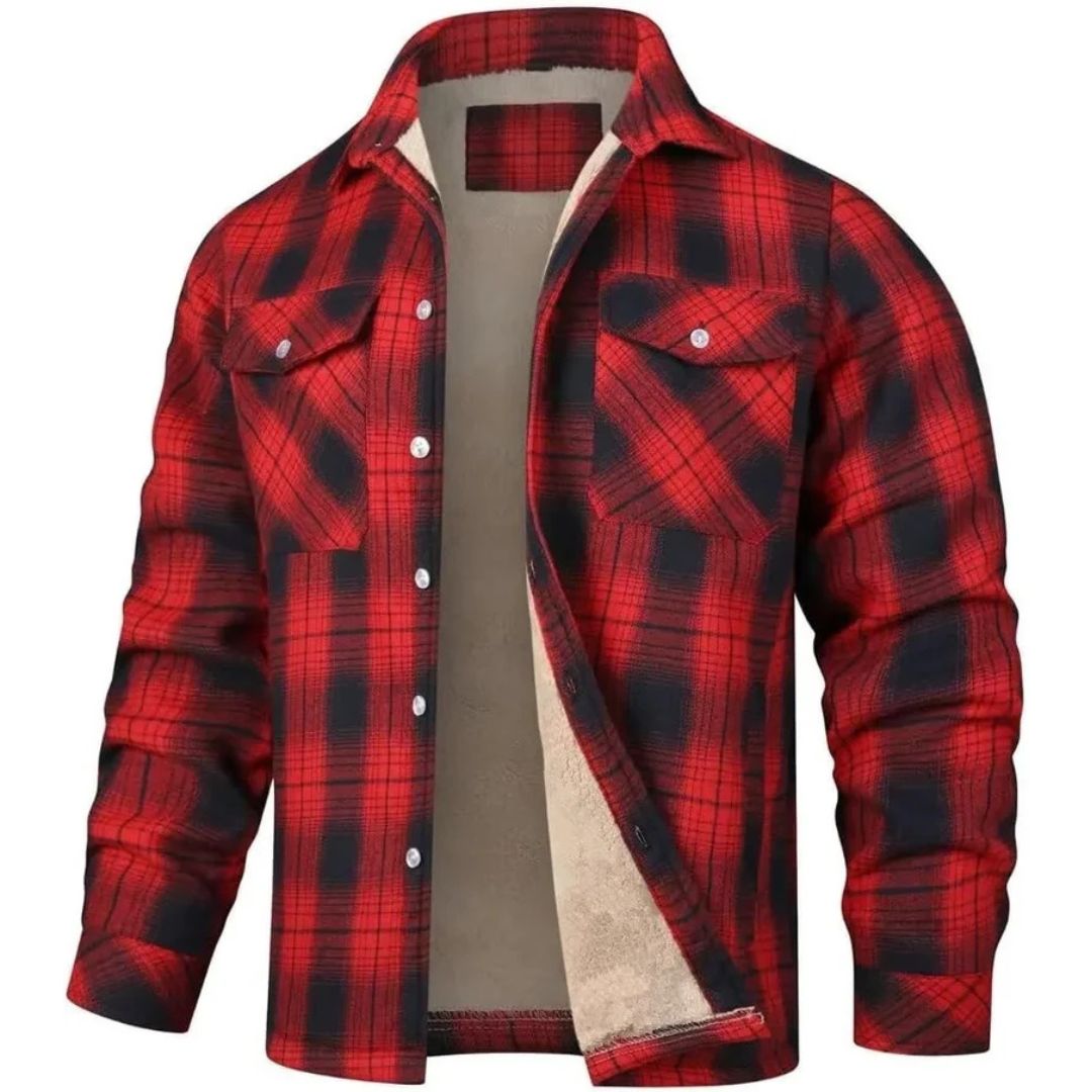 Armand | Veste Chaude à Carreaux