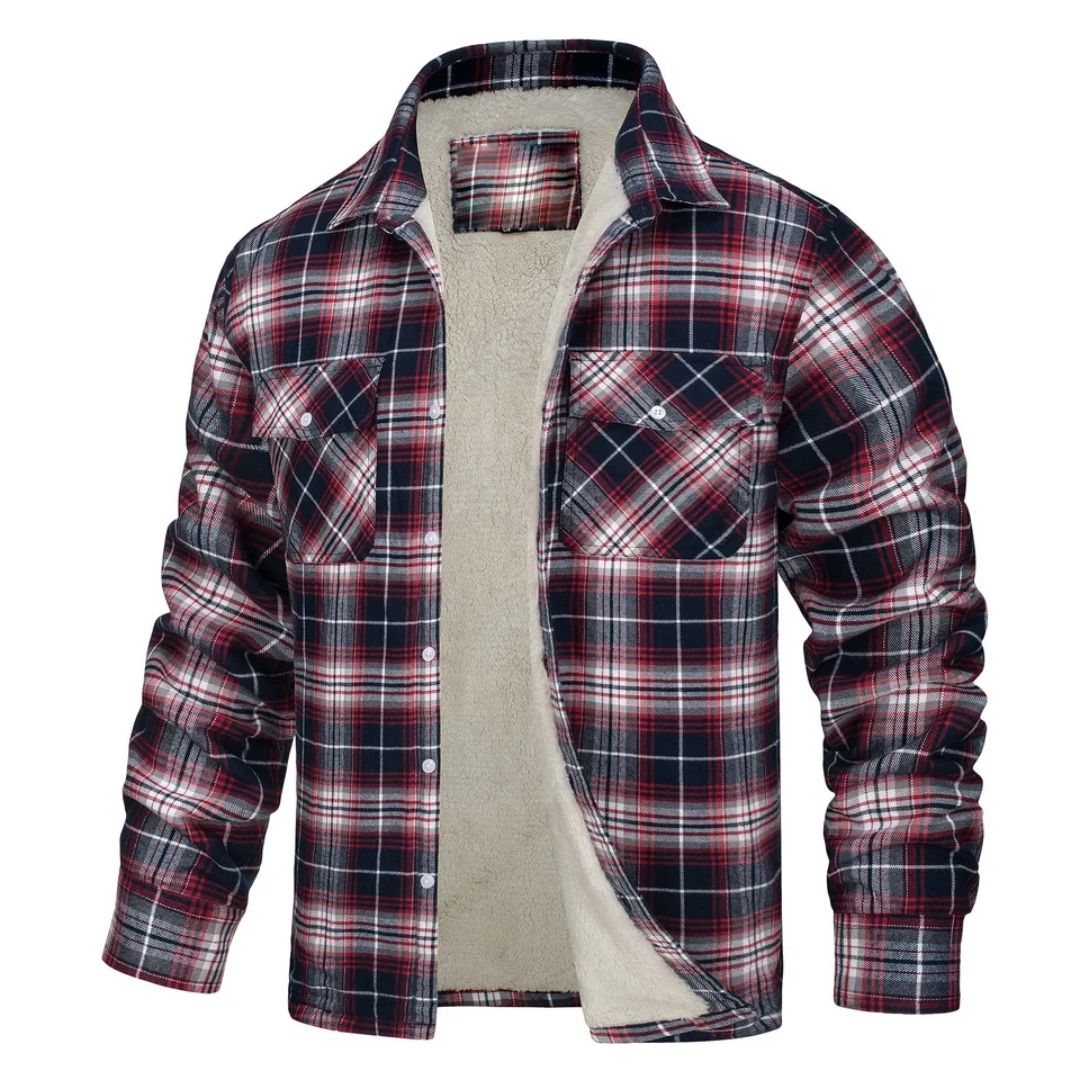 Armand | Veste Chaude à Carreaux