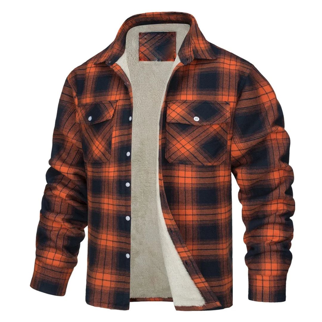 Armand | Veste Chaude à Carreaux