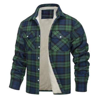 Armand | Veste Chaude à Carreaux