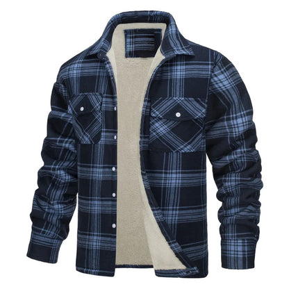 Armand | Veste Chaude à Carreaux