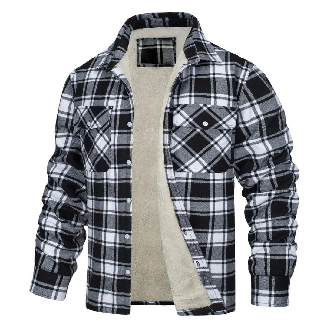 Armand | Veste Chaude à Carreaux