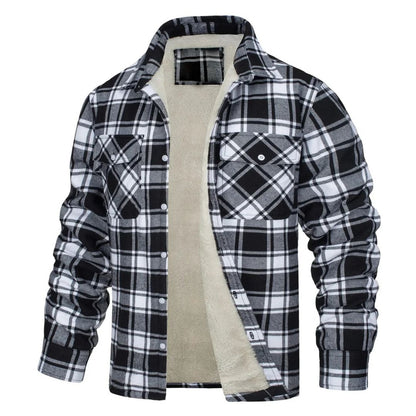 Armand | Veste Chaude à Carreaux