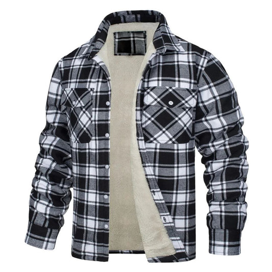 Armand | Veste Chaude à Carreaux