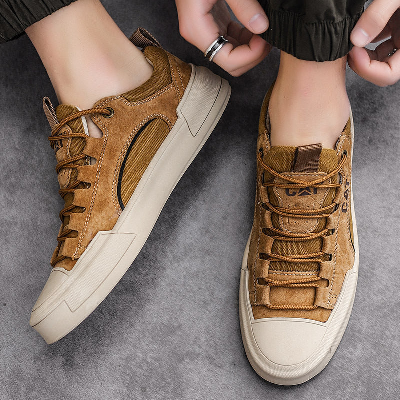 Castell | Baskets Urbaines en Cuir Premium