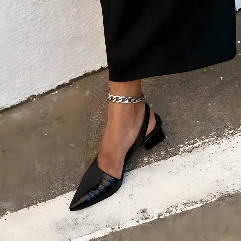 Alma | Zapato de tacón bajo esencial
