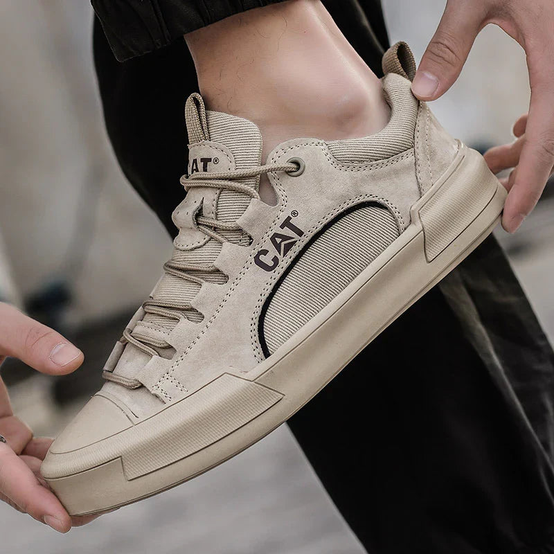 Castell | Baskets Urbaines en Cuir Premium