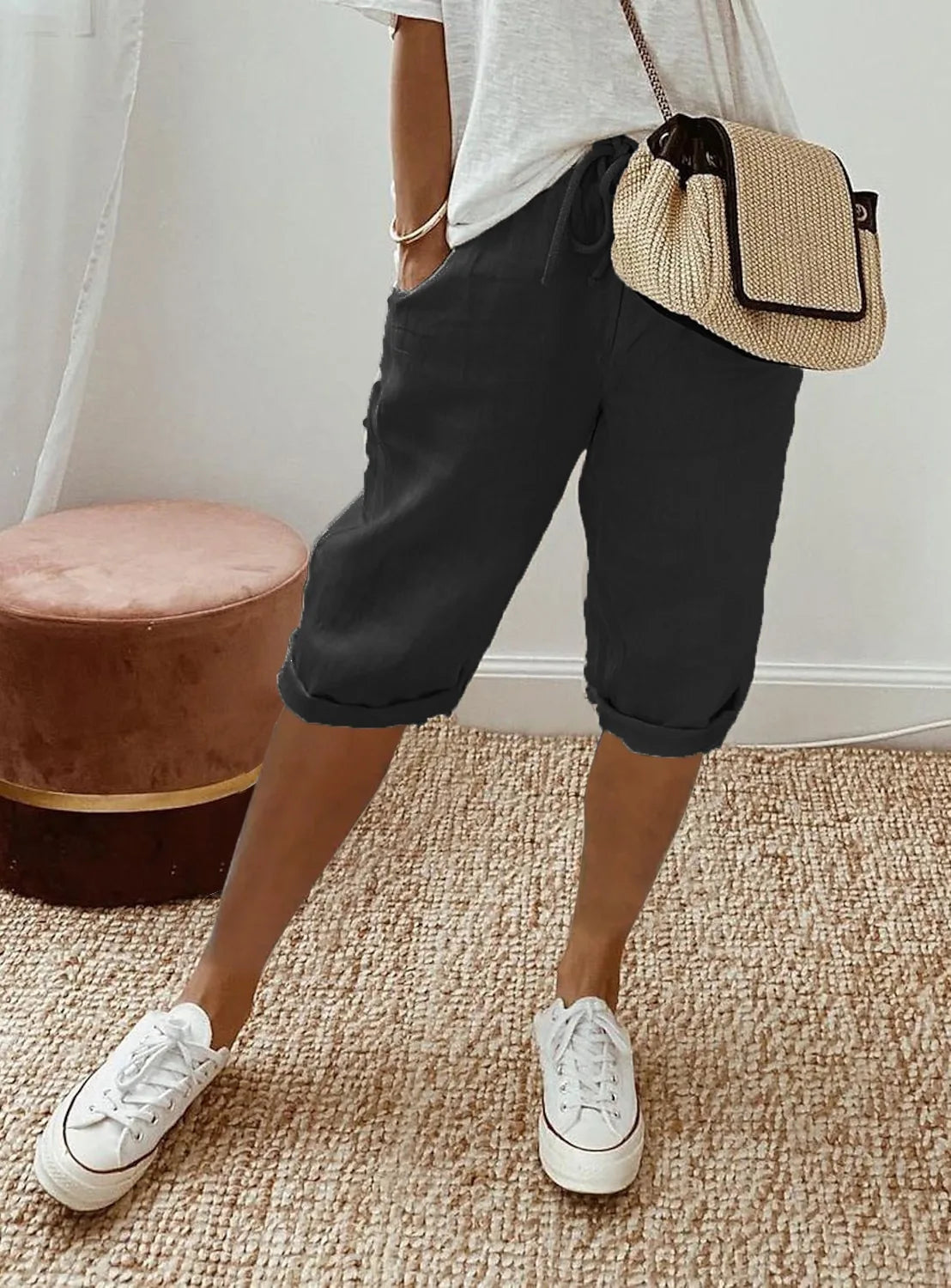 JAIRA | Pantalón corto con bolsillos Pur Comfort