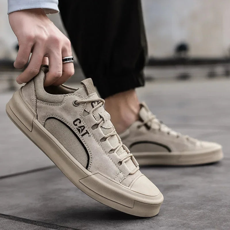 Castell | Baskets Urbaines en Cuir Premium