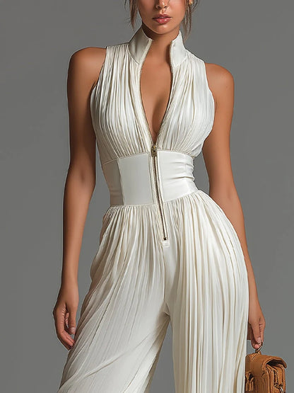 SHOPIA – Combinaison Essentielle Blanche