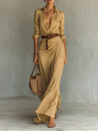 VICTORIA | Robe longue élégante et confortable