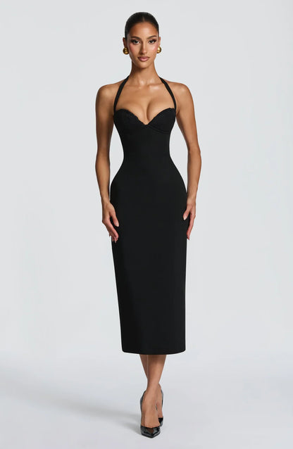 KALOA | Vestido midi de silueta definida