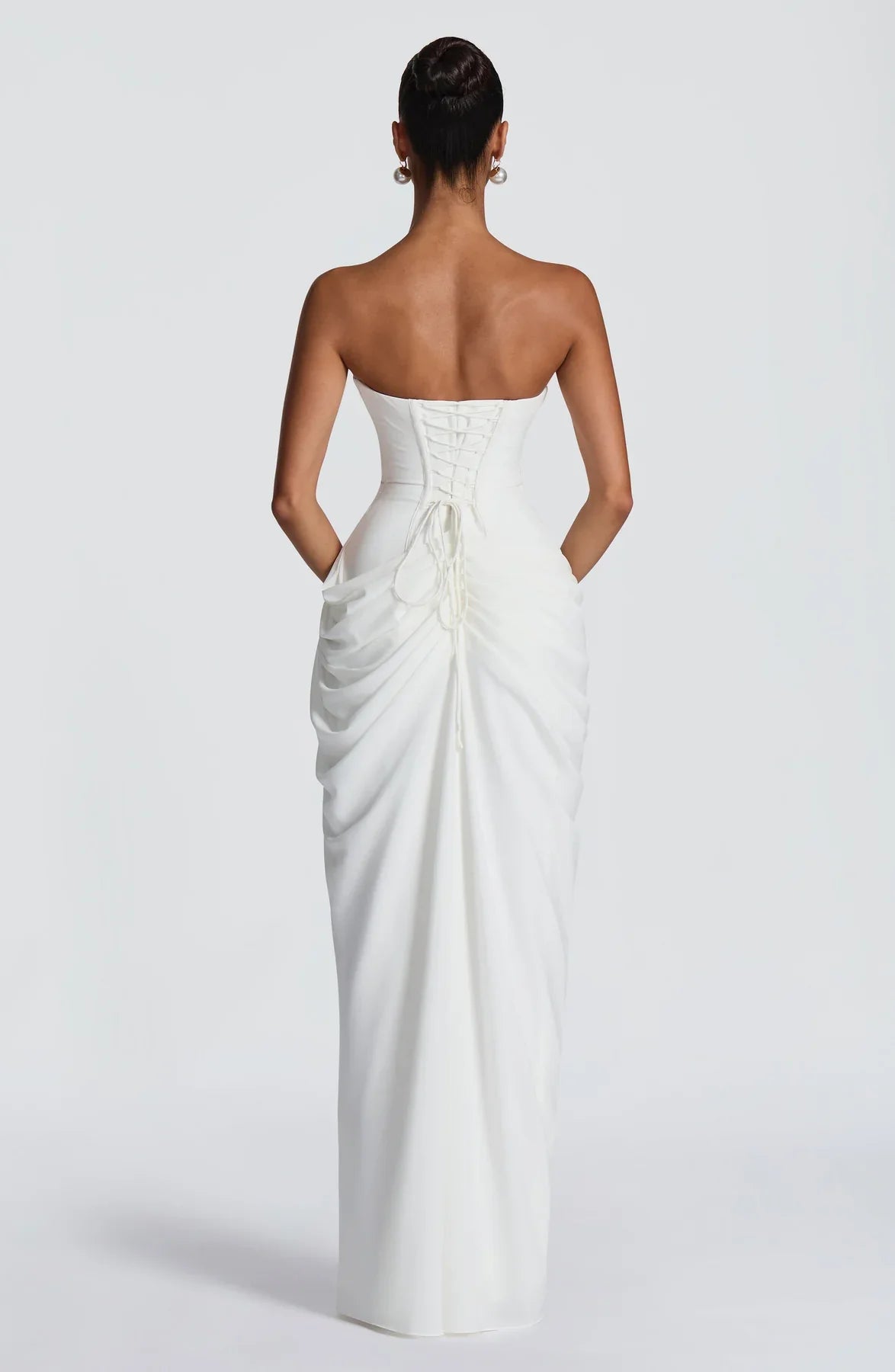 CIELO | Vestido largo lacado elegante
