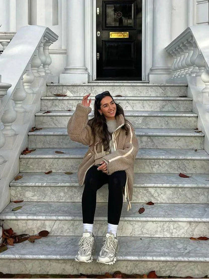 Silvana | Veste Teddy Oversize