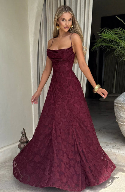 FRANCIS | Maxi vestido con silueta elegante