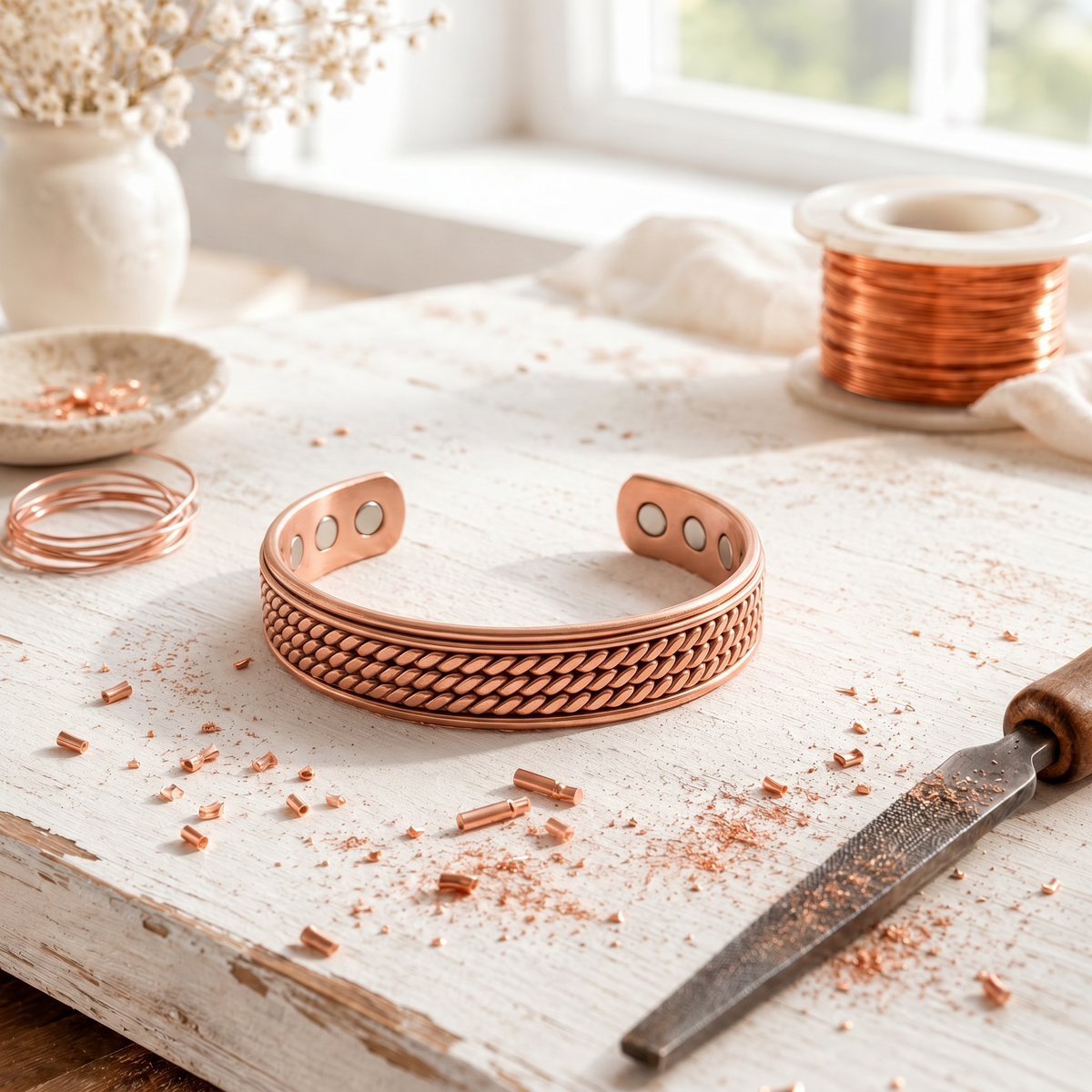 Chaff Bracelet en Cuivre
