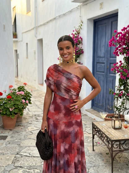 CHARLOTE | Robe Élégante Style Palazzo 2026