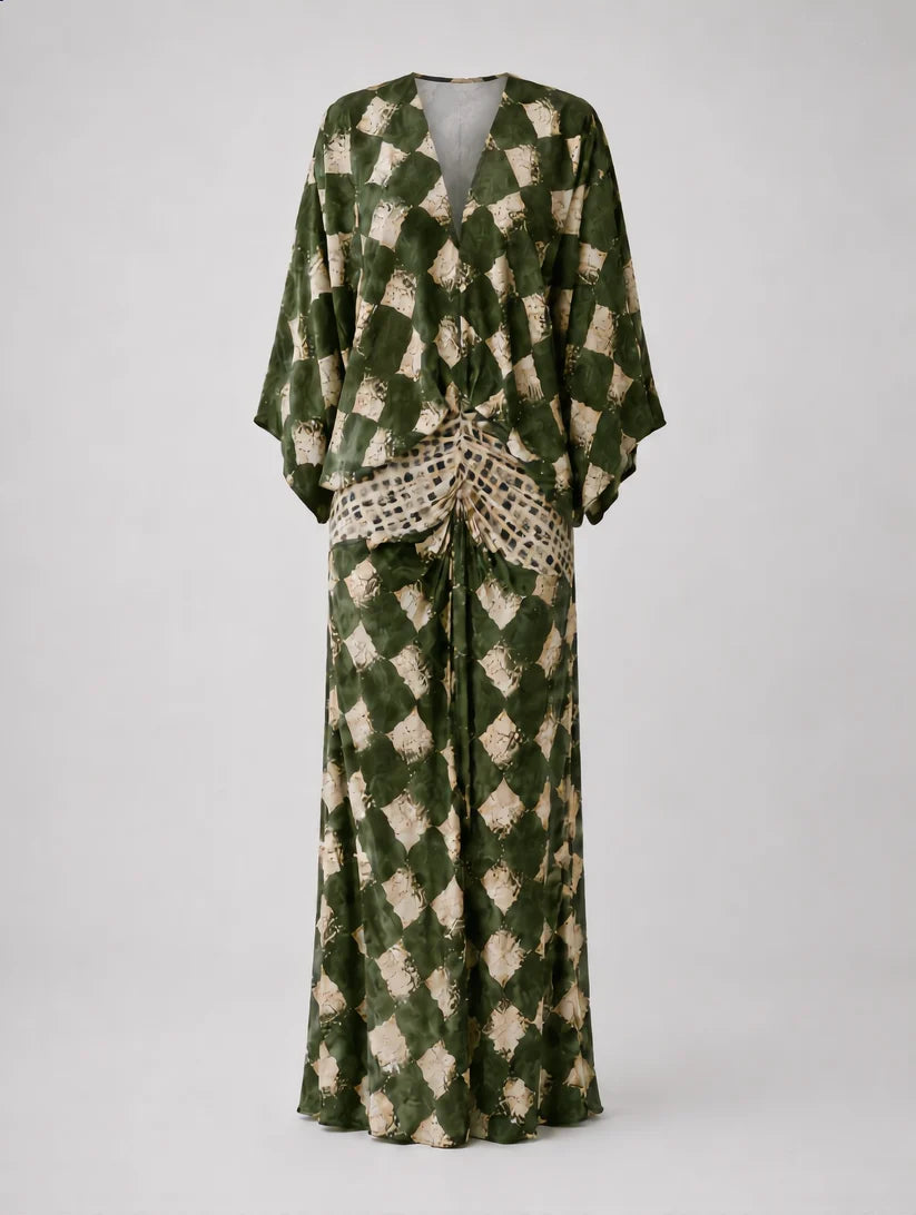 Maelia | Robe Mosaïque Méditerranéenne