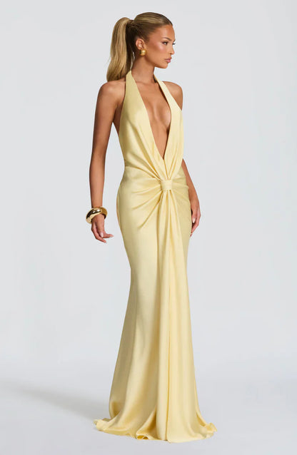 AZAHARA | Robe longue coupe premium