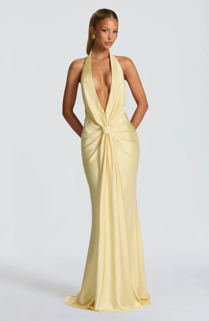 AZAHARA | Robe longue coupe premium
