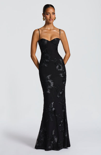 IMARA | Vestido Largo Satin Elegance