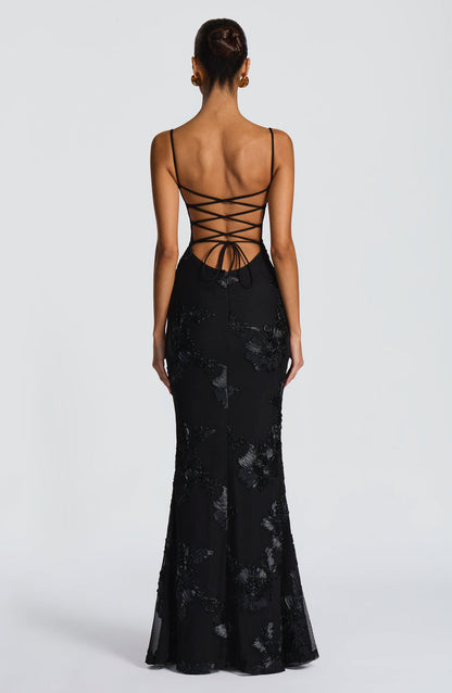 IMARA | Vestido Largo Satin Elegance