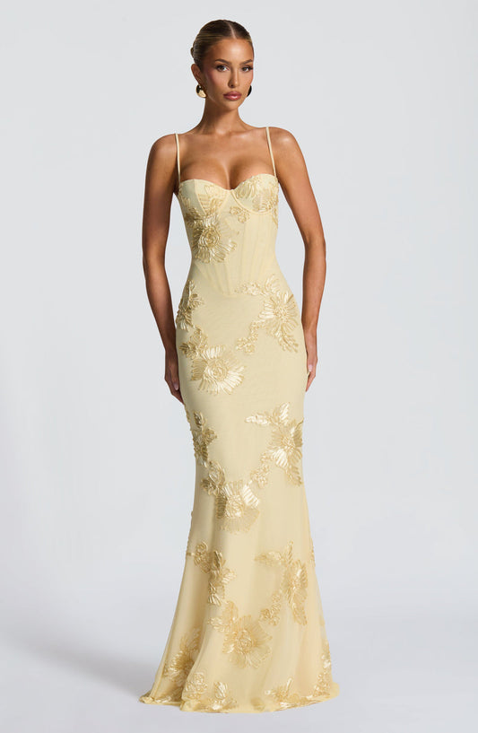IMARA | Vestido Largo Satin Elegance