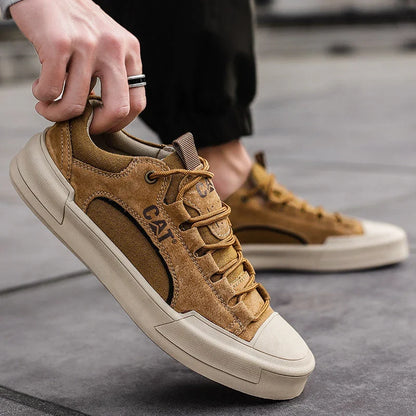Castell | Baskets Urbaines en Cuir Premium