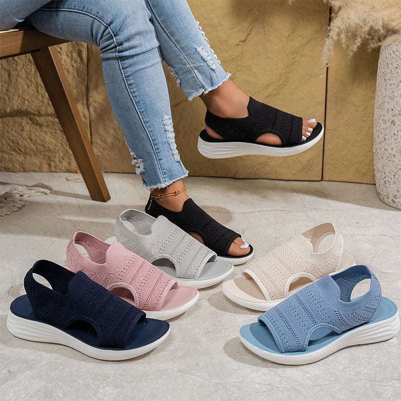 Anne™ | Sandales à plateforme pour femmes en matière respirante