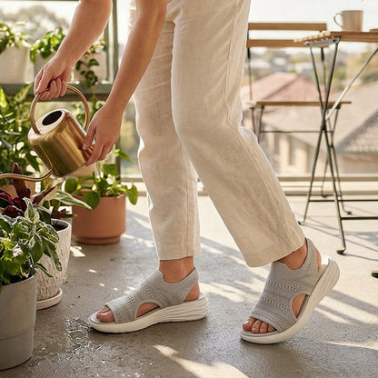 Anne™ | Sandales à plateforme pour femmes en matière respirante