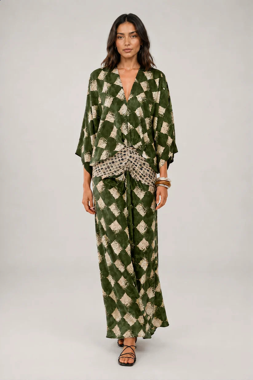 Maelia | Robe Mosaïque Méditerranéenne