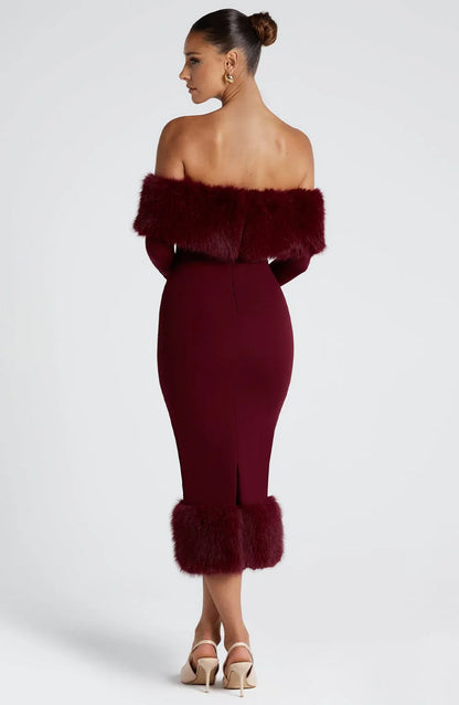 VITTORIA | Vestido midi exclusivo