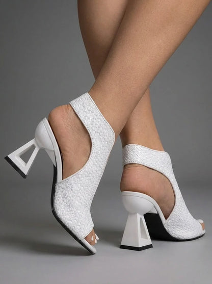 VITORIA | Sandales Élégantes à Talons Tressés Édition Limitée